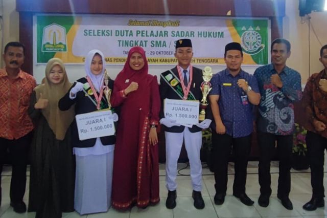 SMAS Darul Iman raih Juara I dalam Seleksi Duta Pelajar Sadar Hukum